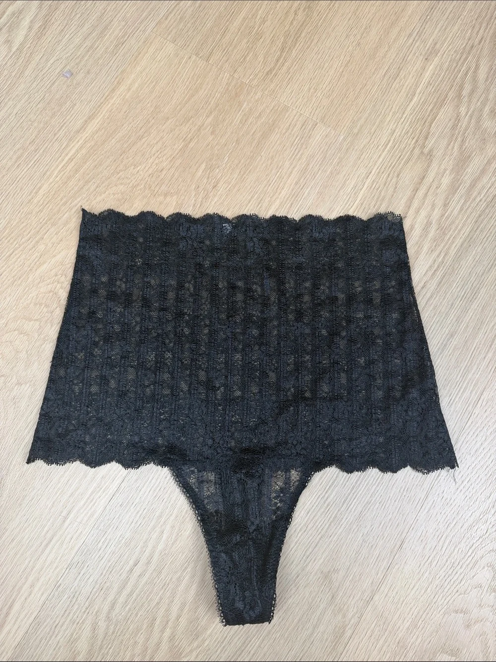 Victoria’s Secret Lace High Waisted Thong Panty